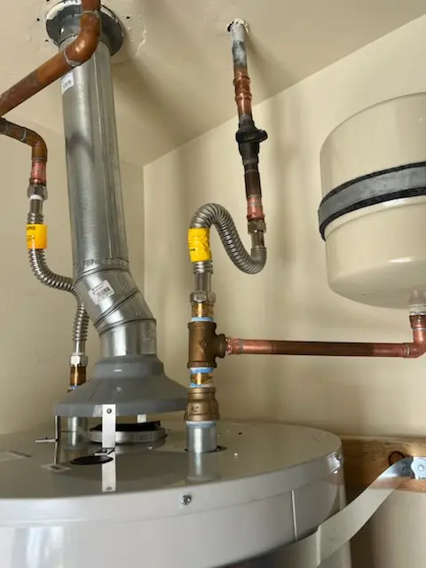 Water heater installation and plumbing repair in Whitehouse